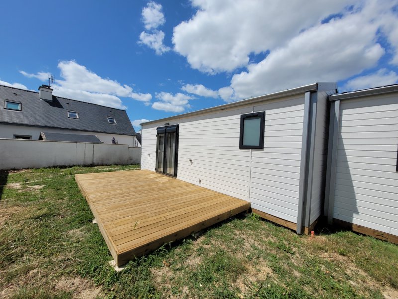Maison à vendre à Damgan Habitation de Loisirs 29m2 2 chambres Kervoyal 300m plages