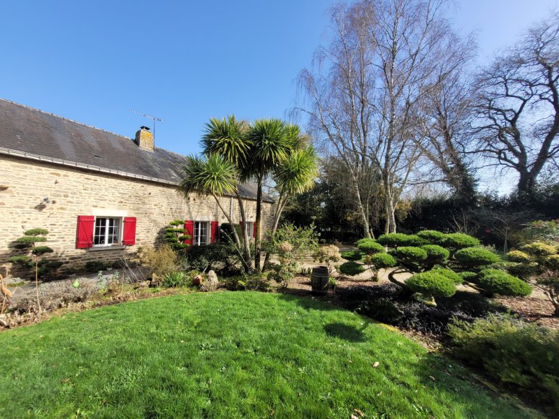 Maison à vendre à Lauzach Longère en pierre de plain-pied, 3 chambres sur 1820m2