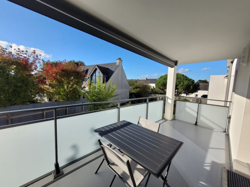 Damgan appartement 2 chambres balcon garage centre ville