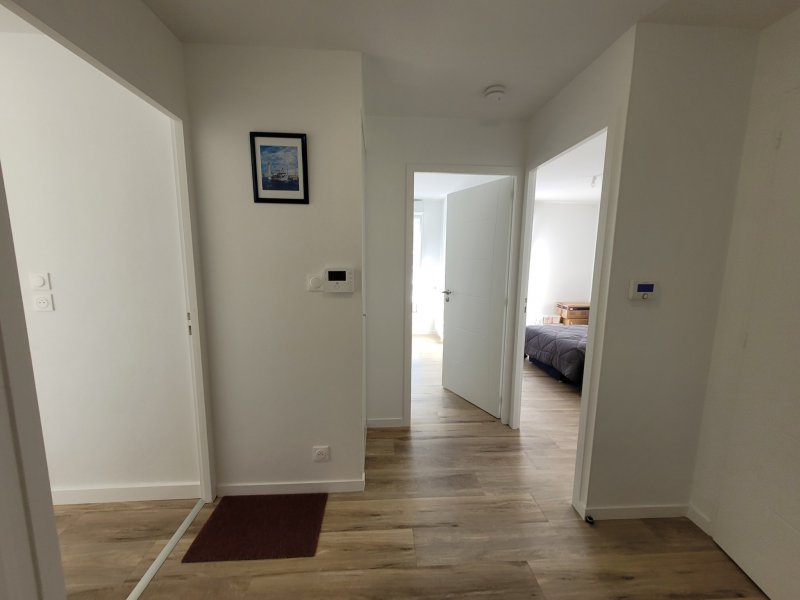 Damgan appartement 2 chambres balcon garage centre ville