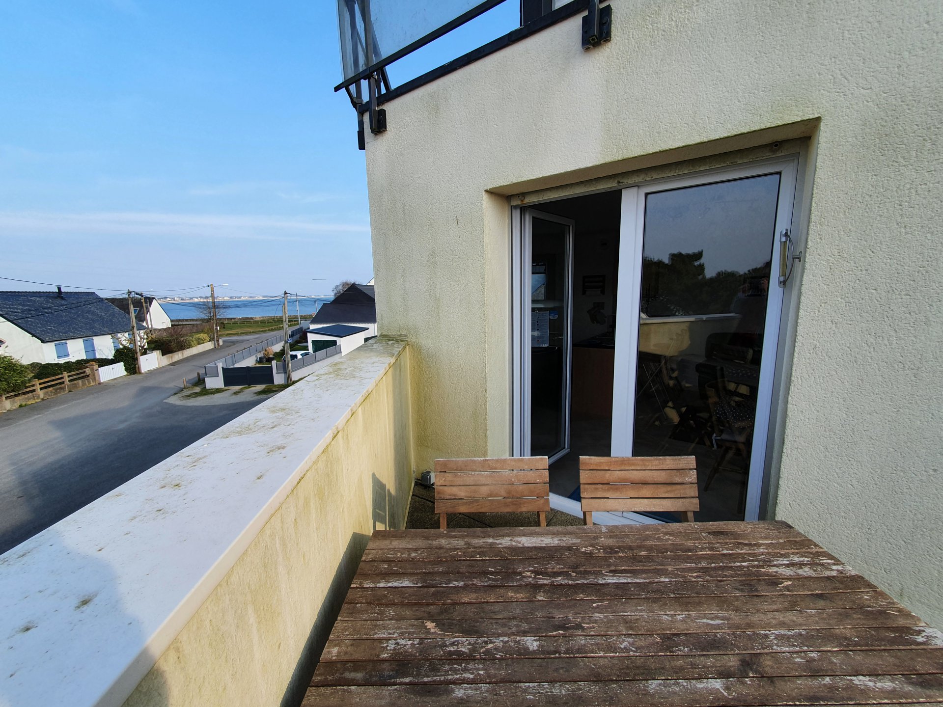 Appartement à louer à Damgan Appartement T3 offrant une vue sur la mer et rivière de Pénerf