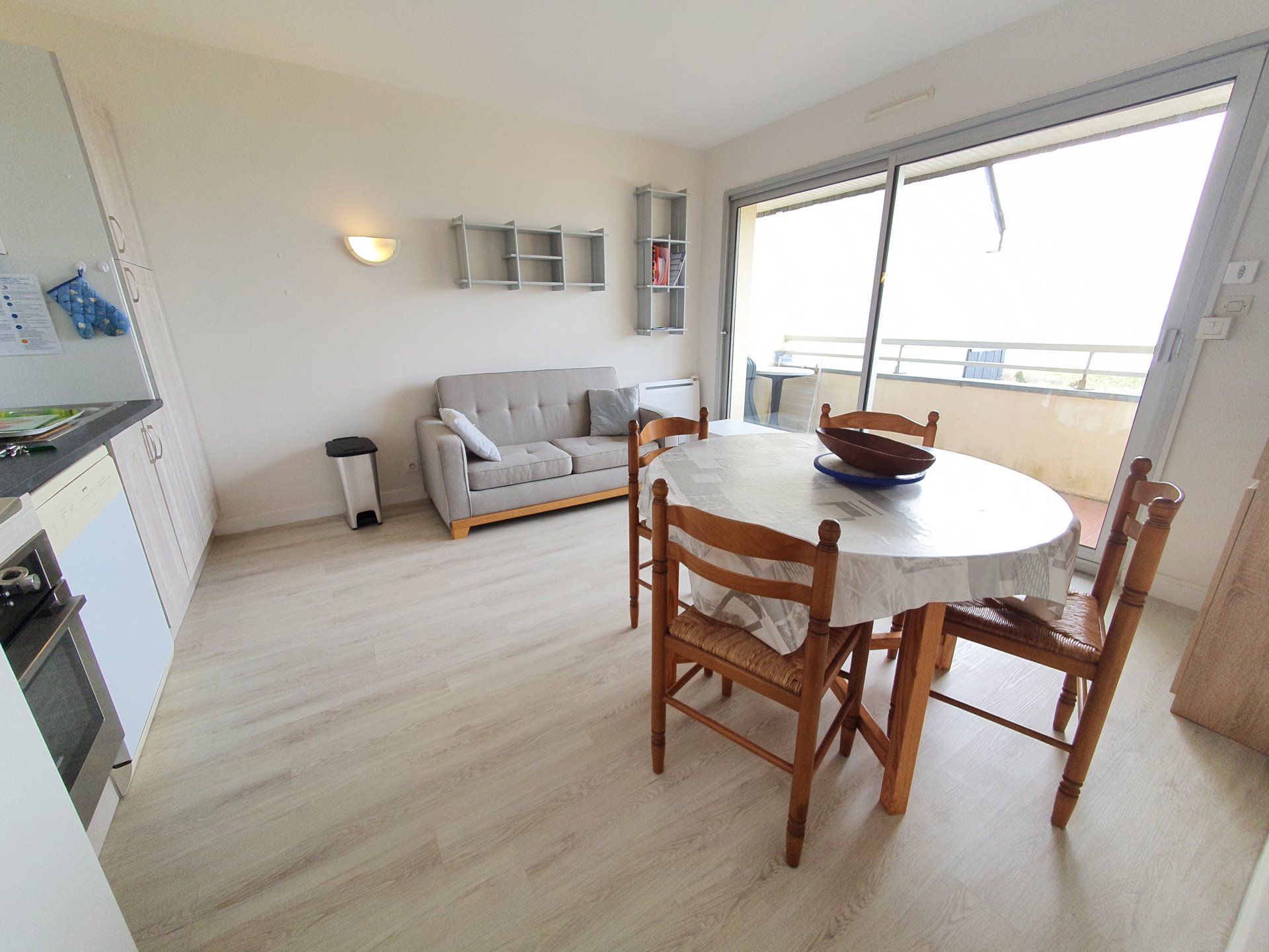 Appartement à louer à Damgan Location pour 4 personnes. T3 vue sur mer