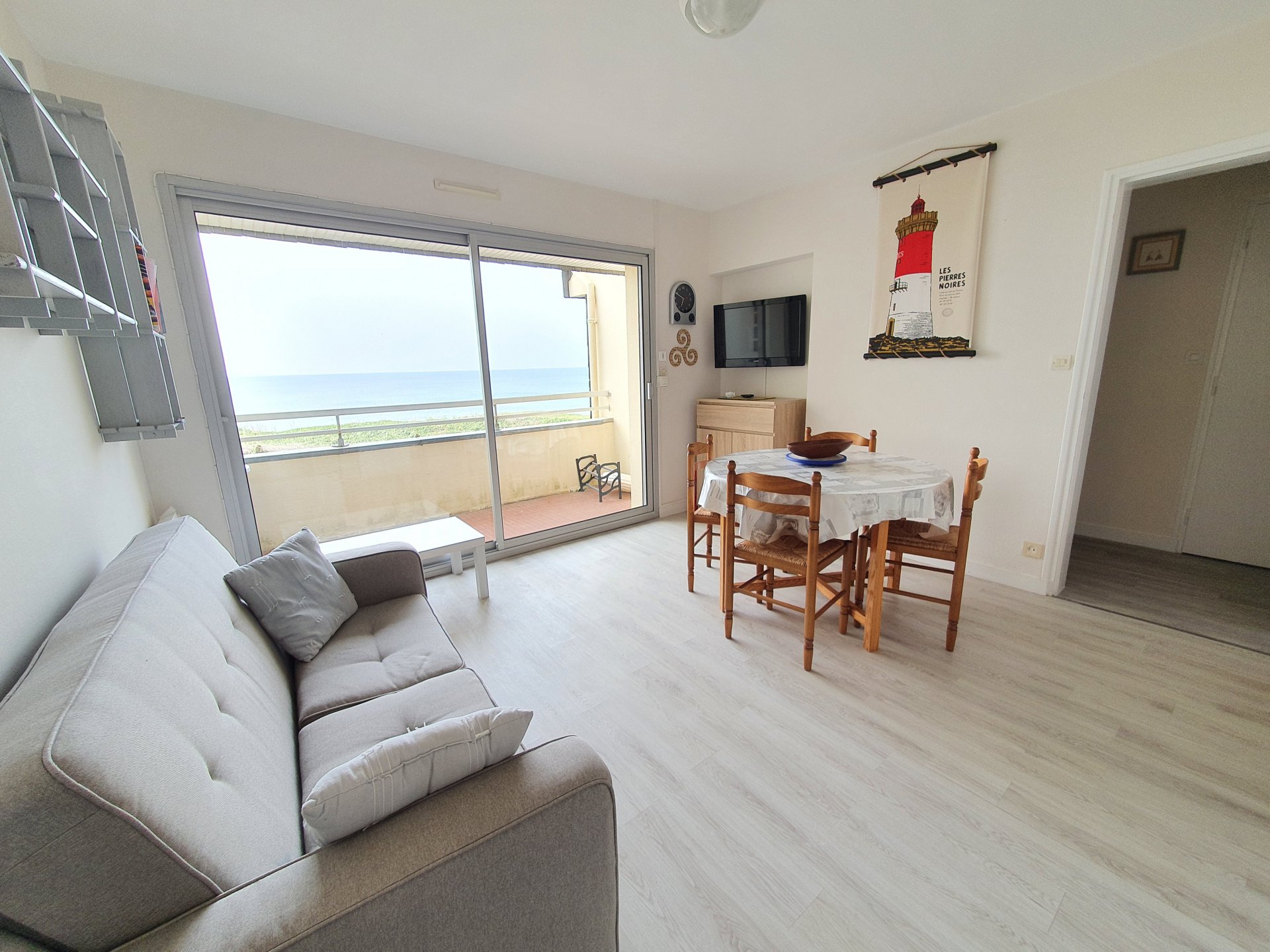 Appartement à louer à Damgan Location pour 4 personnes. T3 vue sur mer