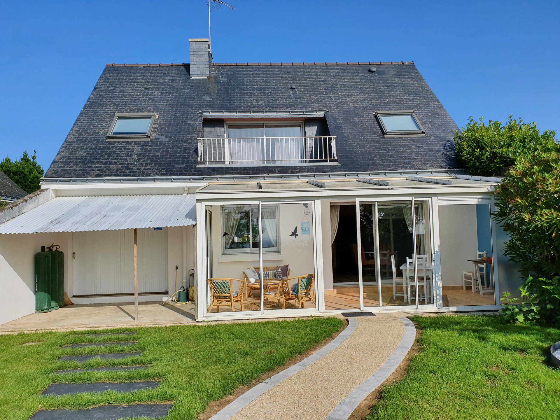 Maison à louer à Damgan Location pour 6 personnes. Vue et accès direct à la mer