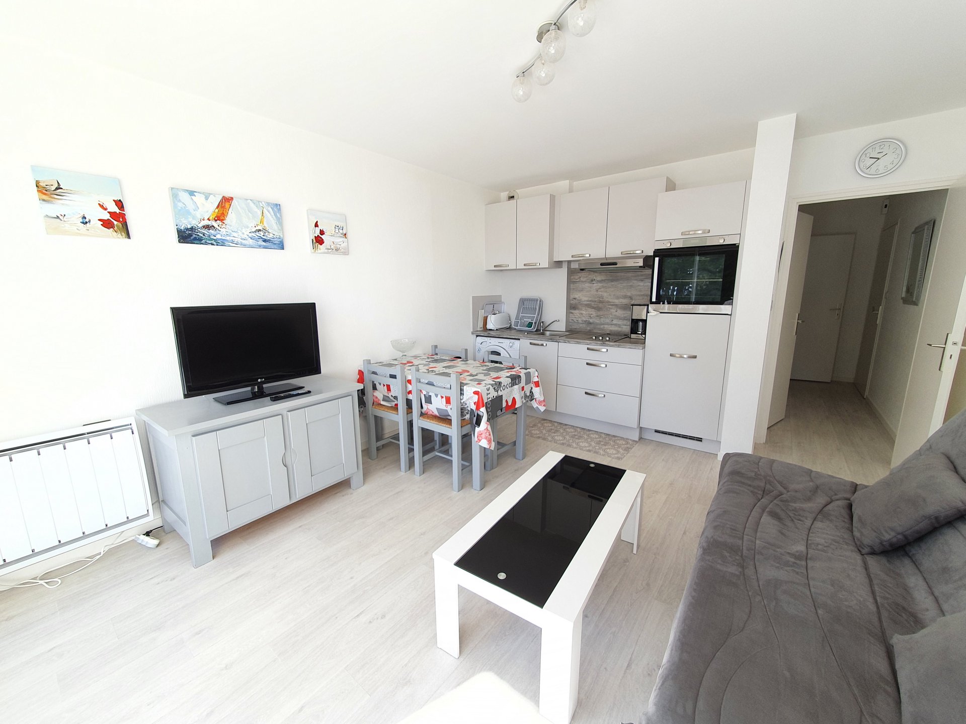 Appartement à louer à Damgan Location pour 4 personnes. Kervoyal vue sur mer