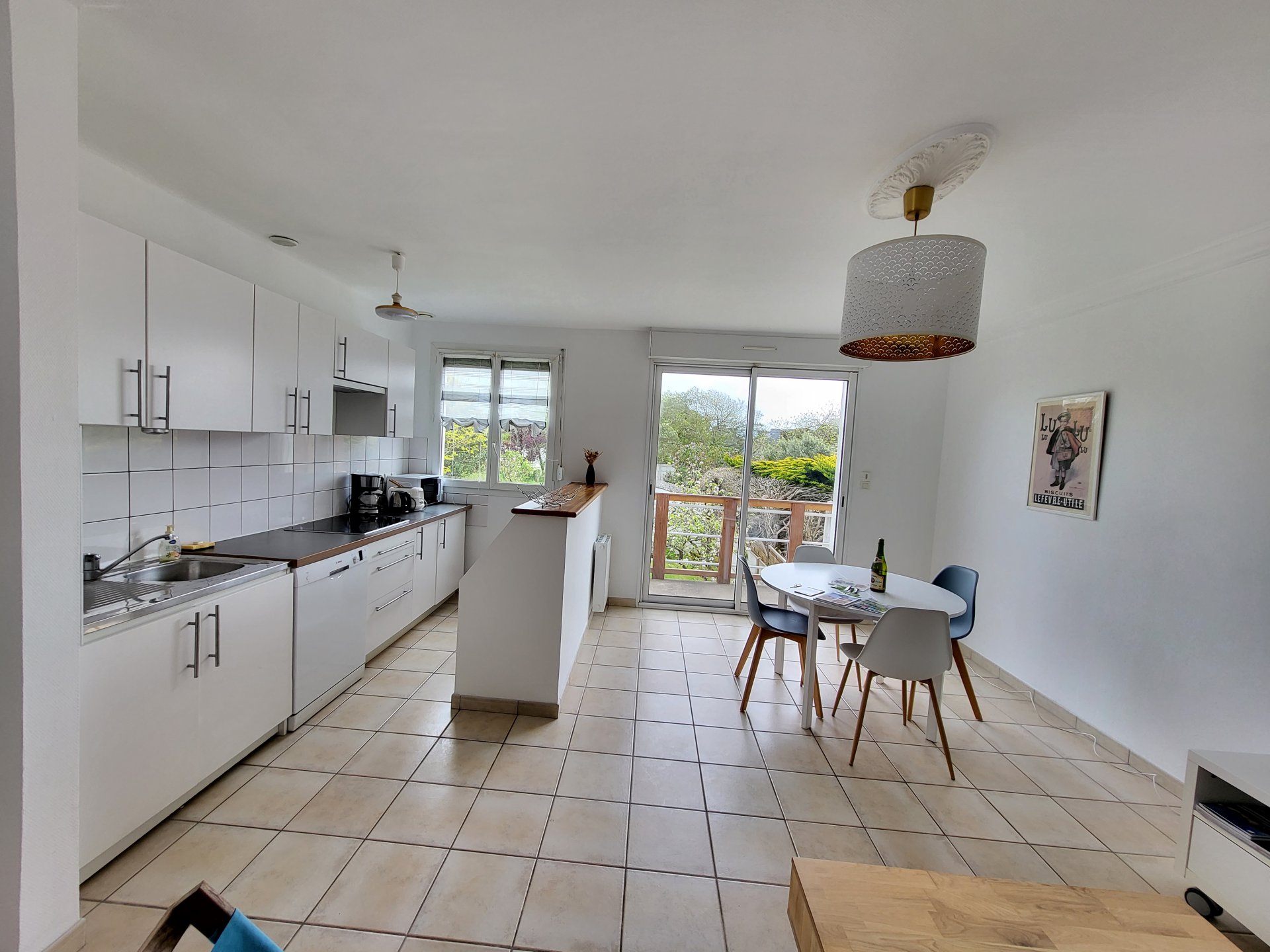 Appartement à louer à Damgan Location pour 4 personnes; au 1er étage d