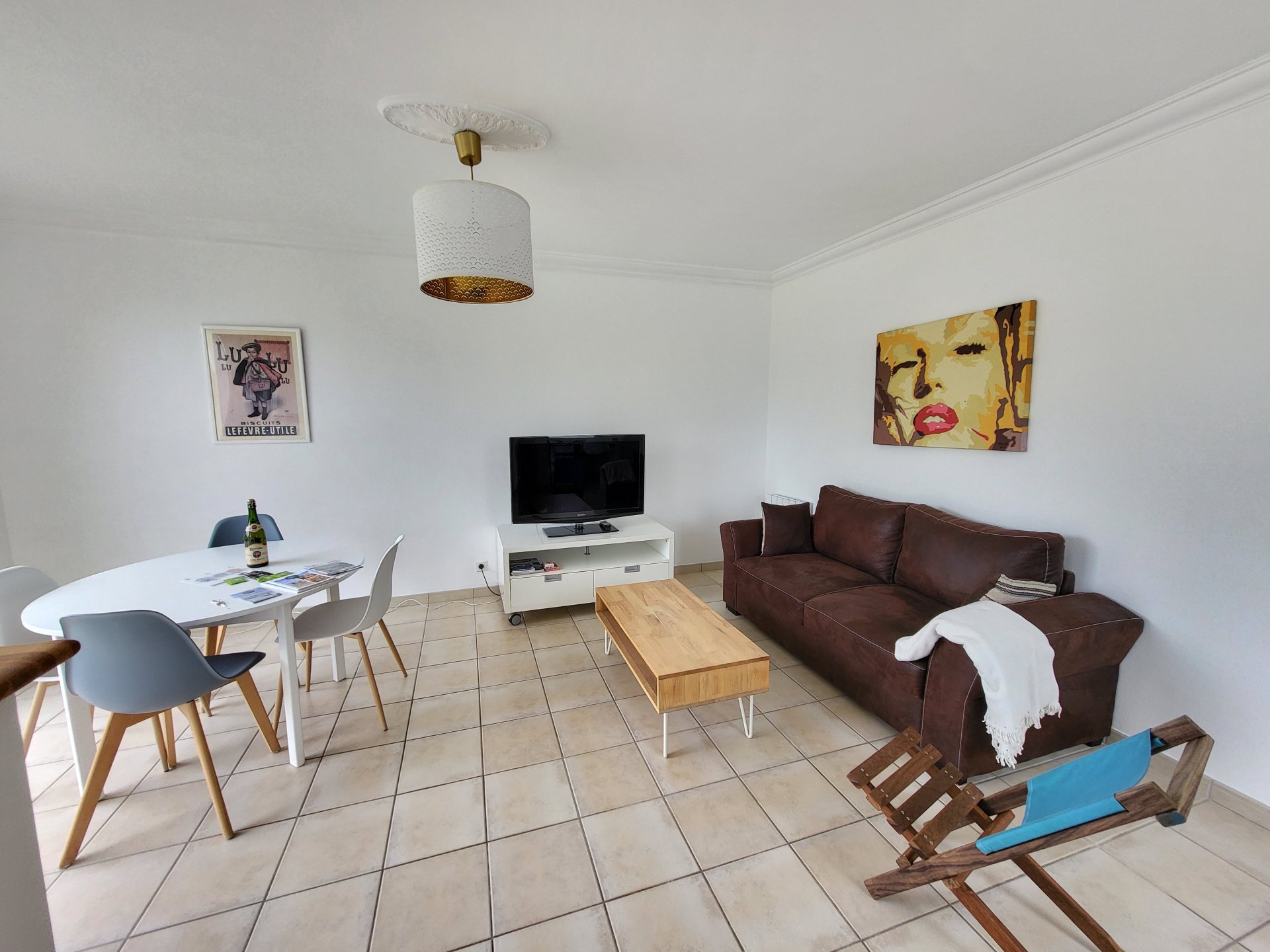 Appartement à louer à Damgan Location pour 4 personnes; au 1er étage d