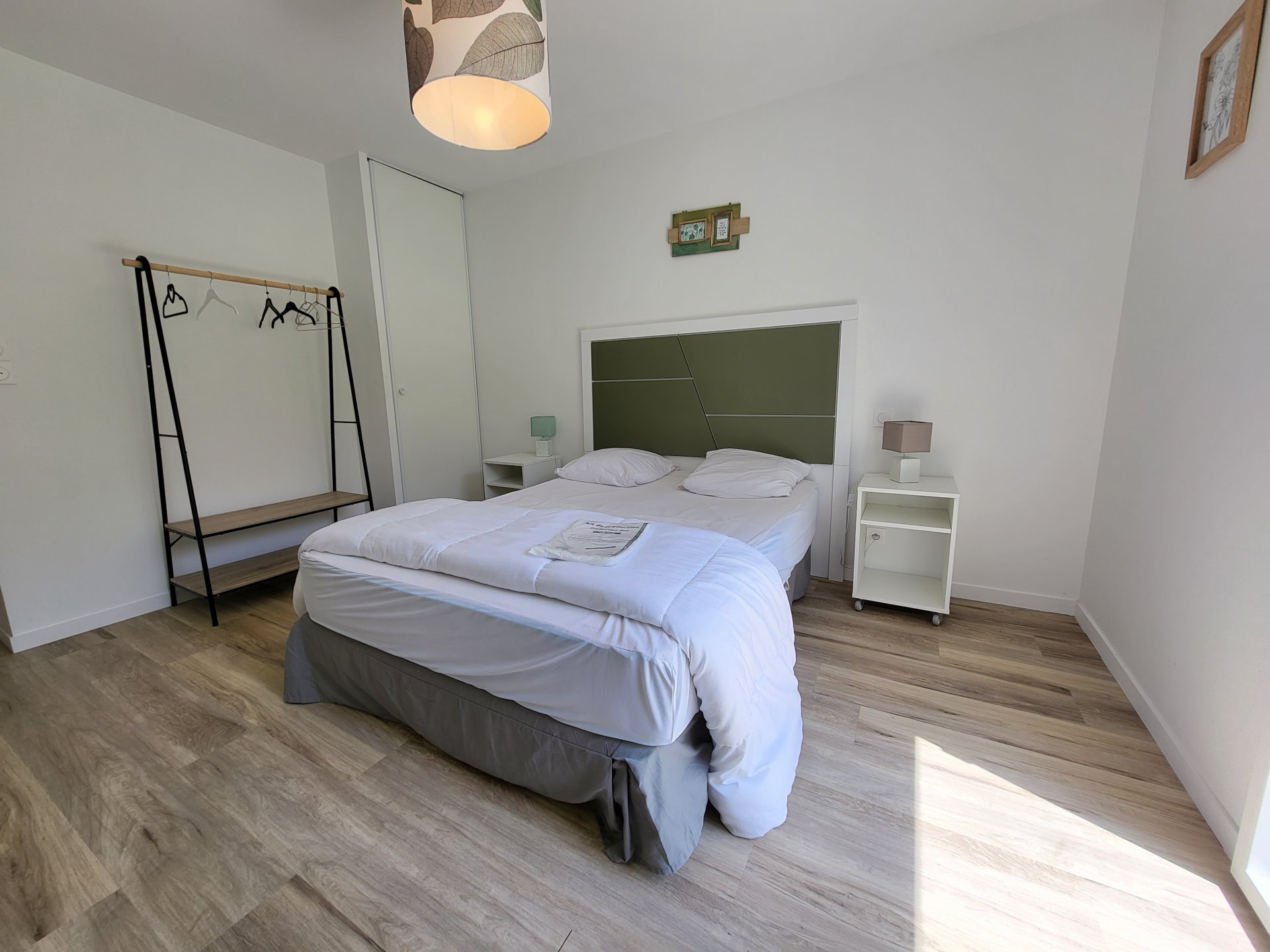 Appartement à louer à Damgan Location pour 4 personnes. T3 neuf situé au rez-de-chaussée