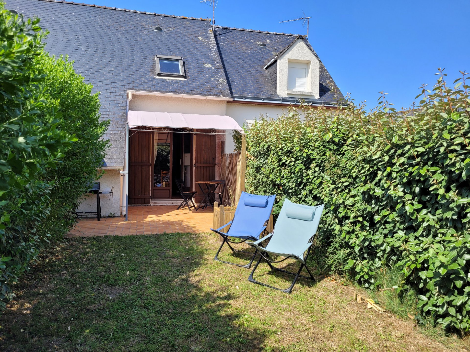 Maison à louer à Damgan Location pour 4 personnes. Résidence avec piscine et tennis