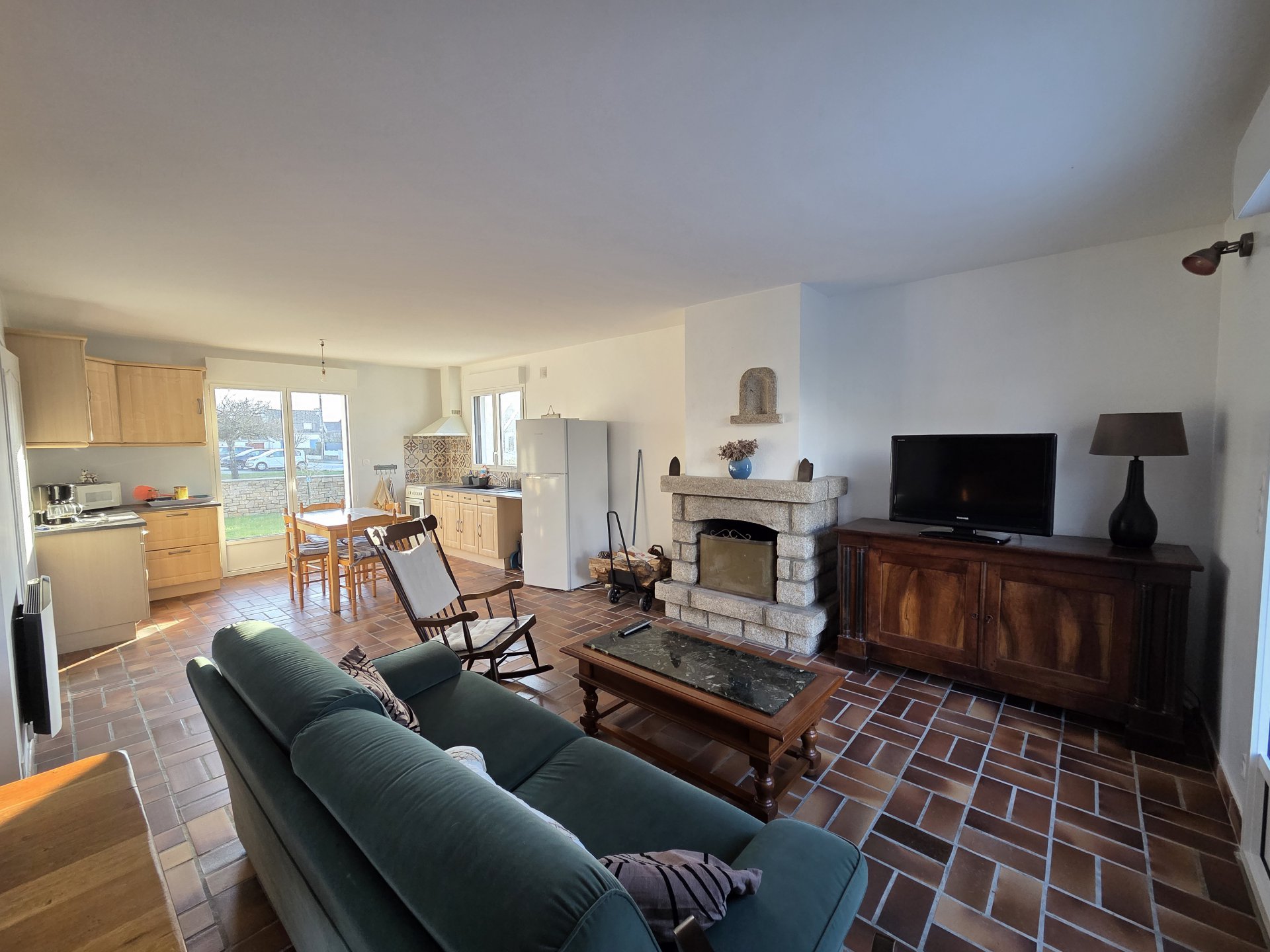 Maison à louer à Damgan Location pour 8 personnes. Située à 350m de la plage