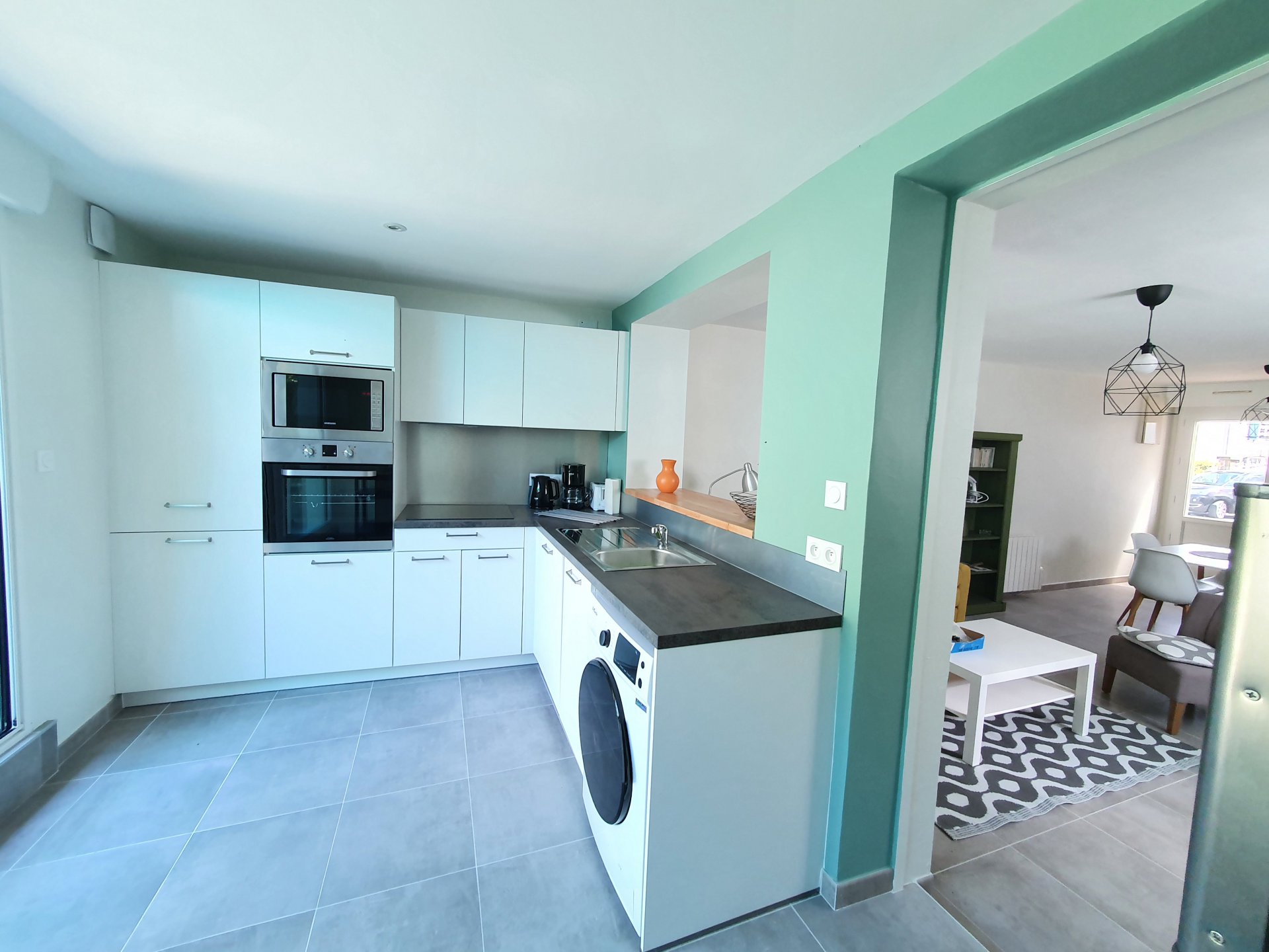 Maison à louer à Damgan Location pour 4 personnes. T3 situé dans le bourg