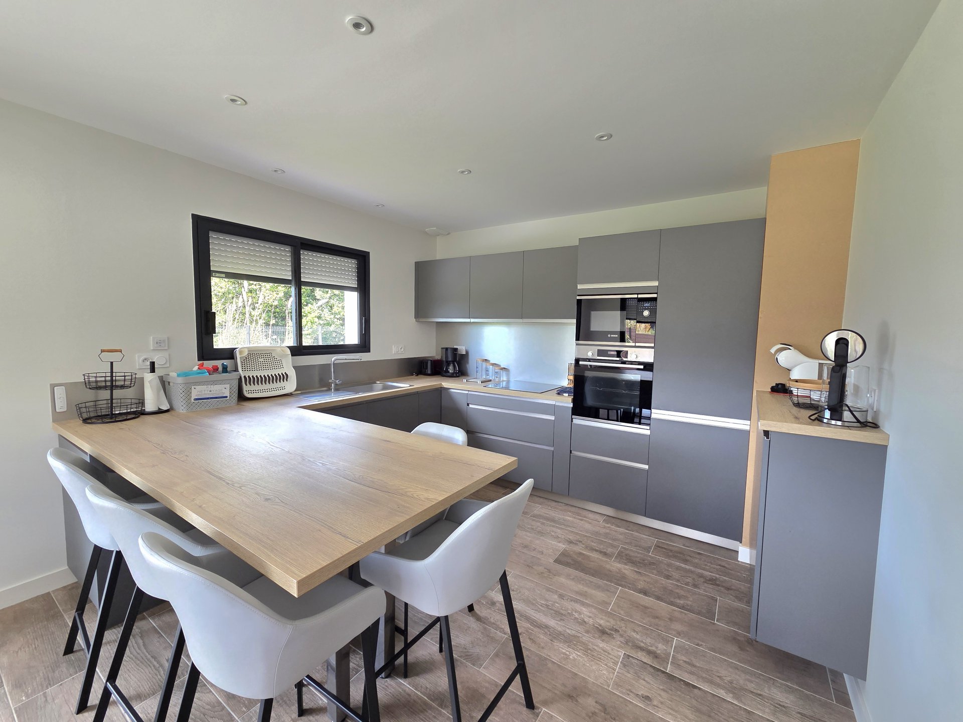 Maison à louer à Damgan Location pour 8/10 personnes. Maison neuve à 600m de la plage