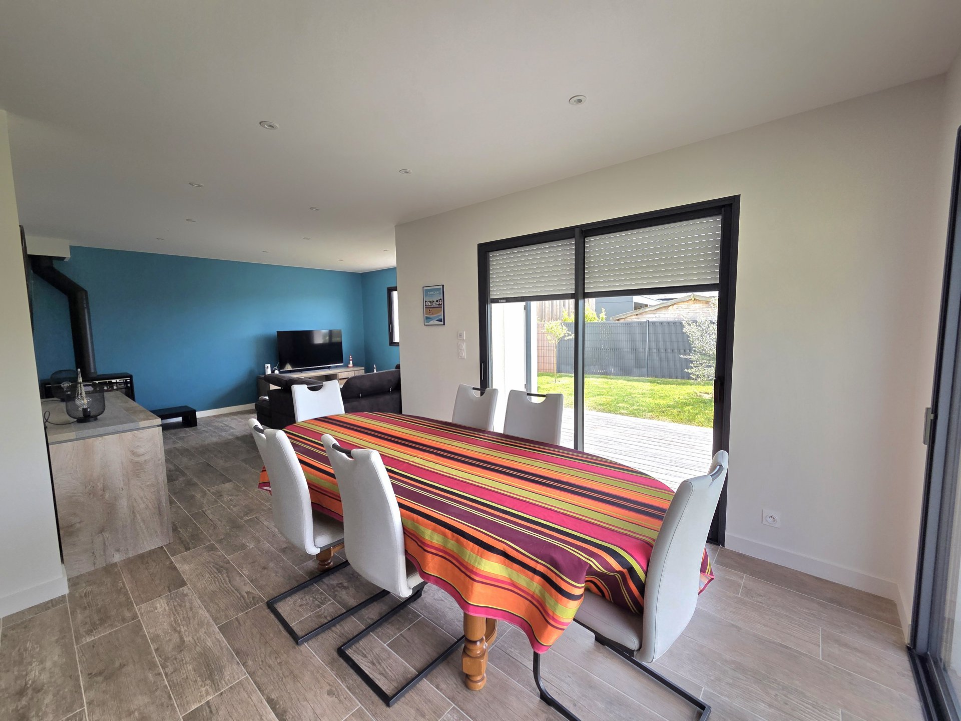 Maison à louer à Damgan Location pour 8/10 personnes. Maison neuve à 600m de la plage