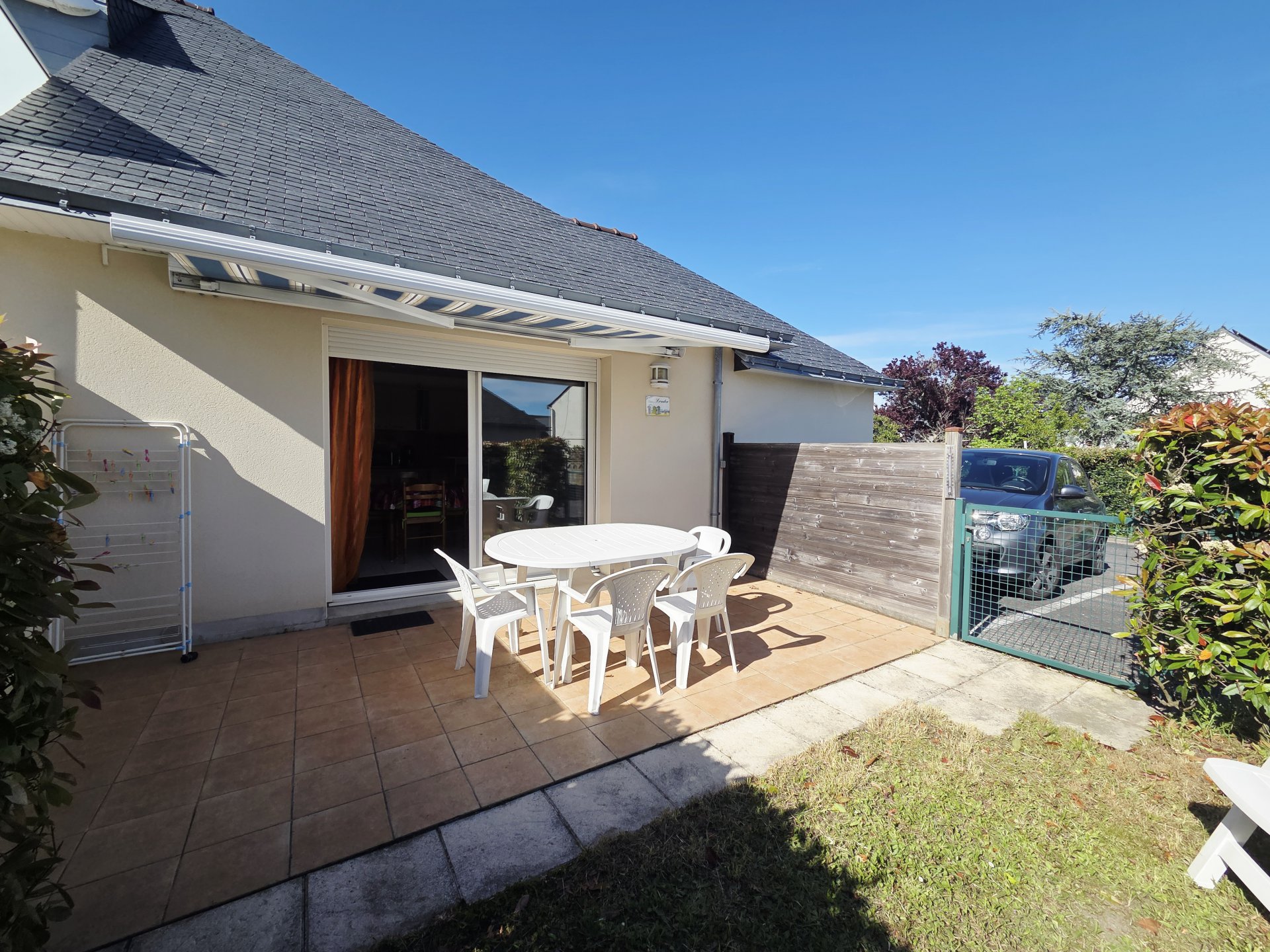 Appartement à louer à Damgan Location pour 4/5 personnes. Situé à 450m du bourg