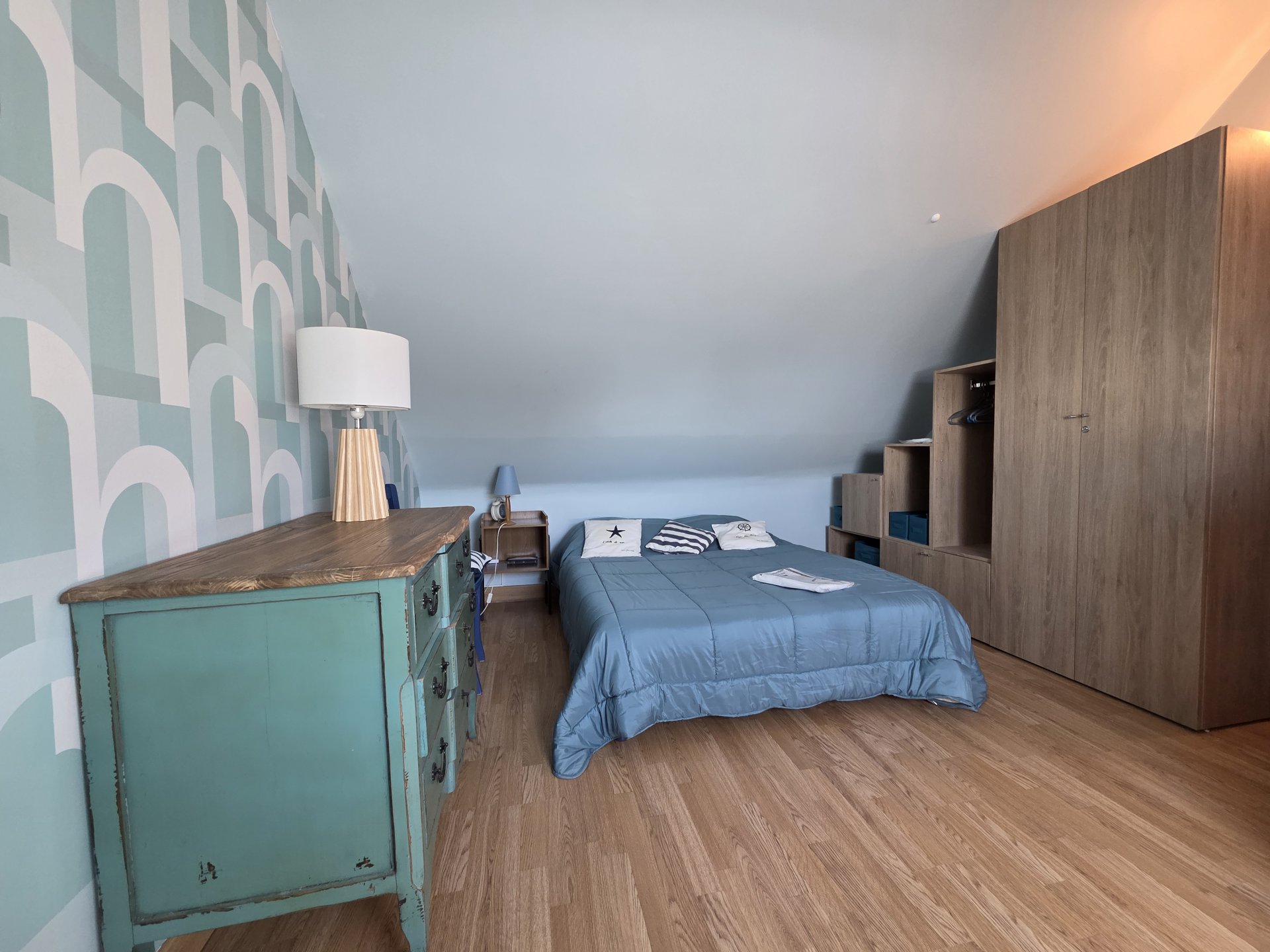 Appartement à louer à Damgan Location pour 4 personnes.T3 avec vue sur mer
